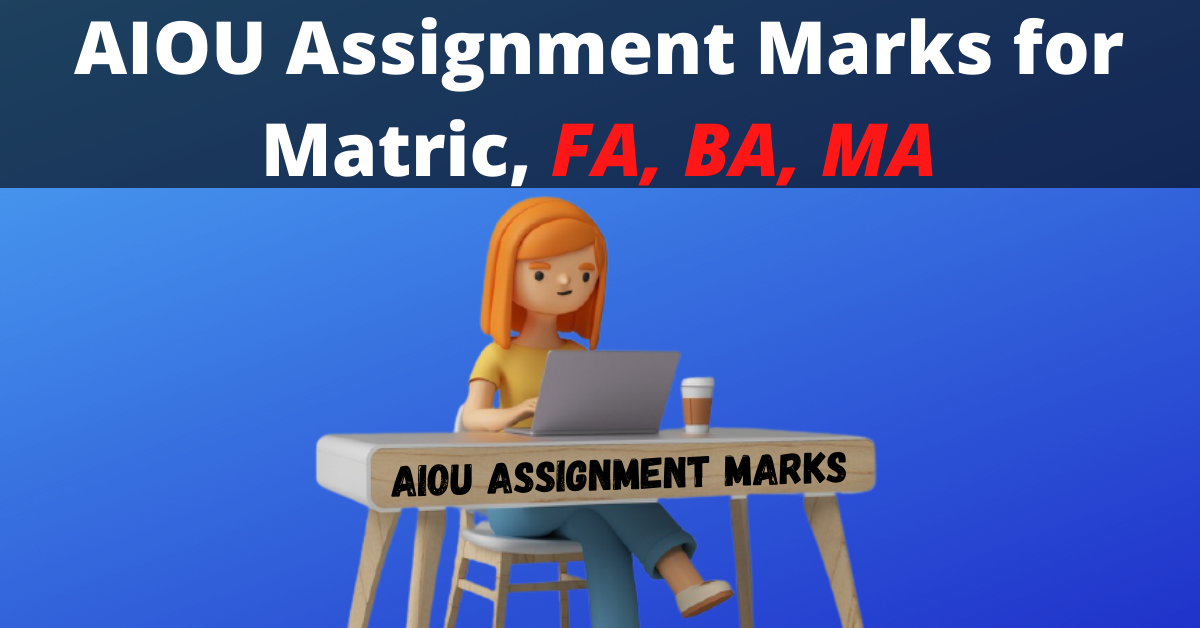 AIOU Assignment Marks